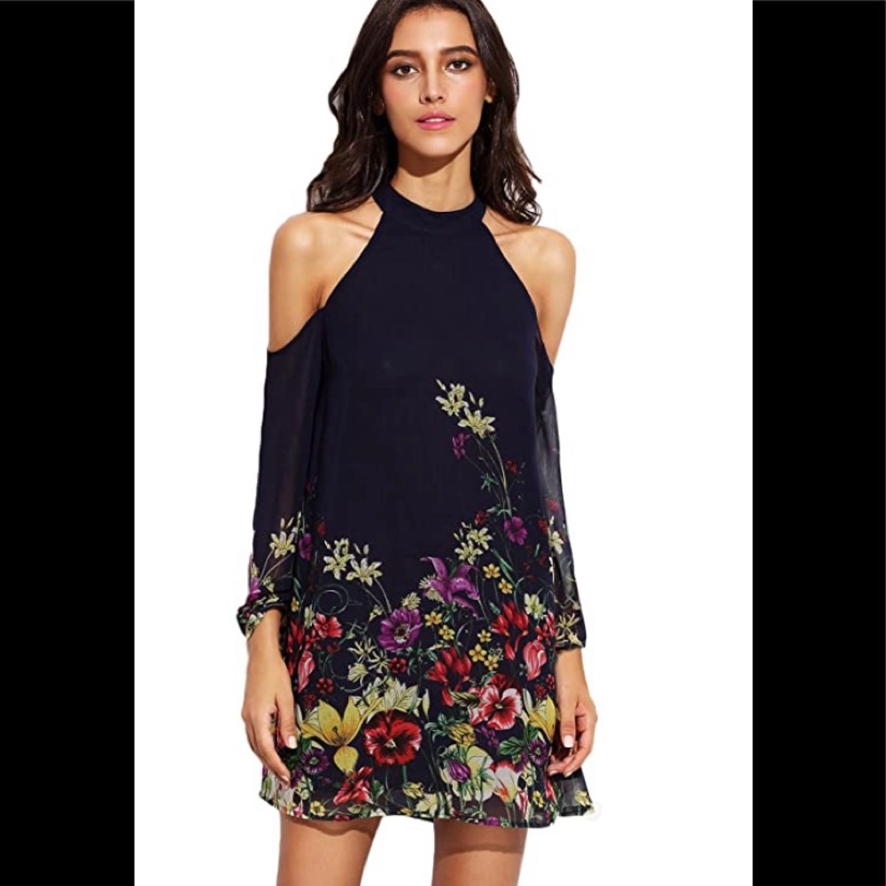 cold shoulder dress